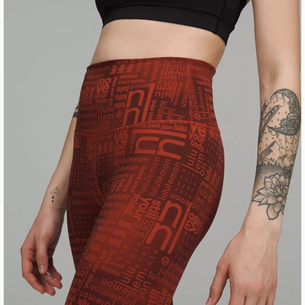 lululemon Wunder Train High-Rise Crop 23" - Size 10
